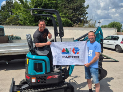 ما وراء الفولاذ: كيف أصبحت حفارات كارتر الصغيرة الصينية "شركاء أذكياء" في الهندسة العالمية صغيرة الحجم