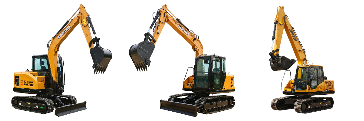Компактный экскаватор Carter 3.7T