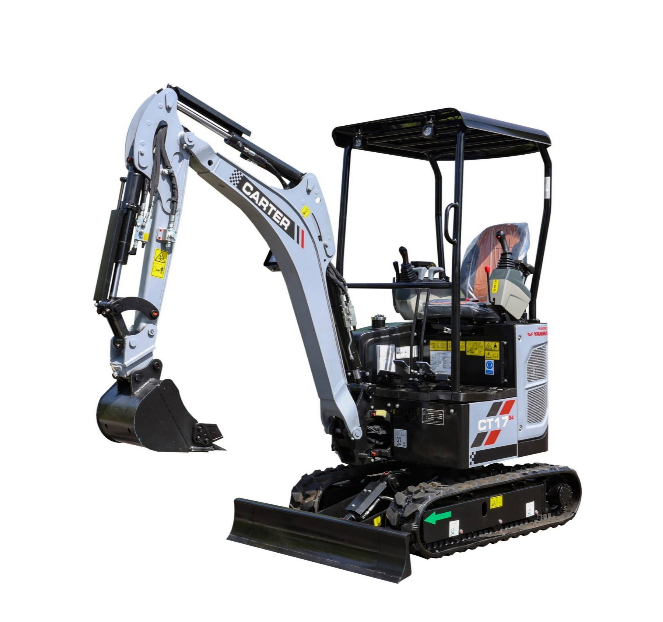 Mini excavadora de 1.7 toneladas