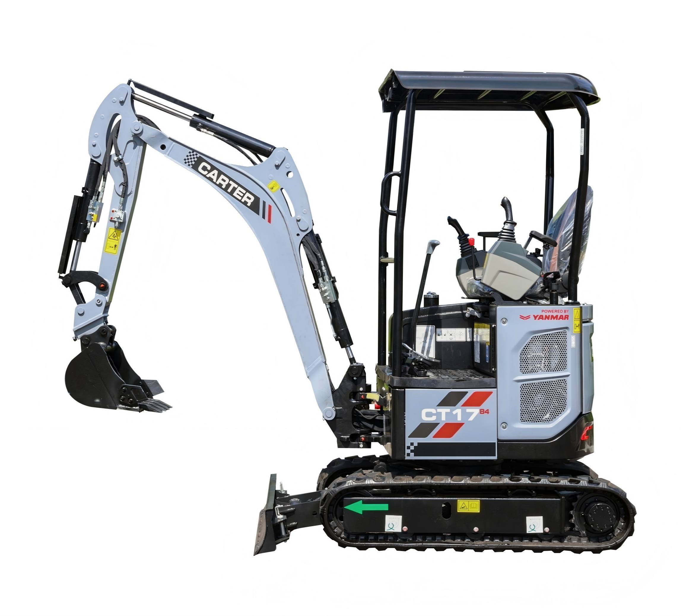 Mini excavadora de 1.7 toneladas
